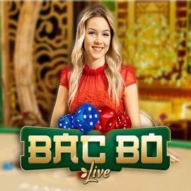 Bac Bo slot logo by Evolution at Spinstein Casino