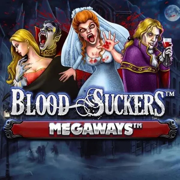 Blood Suckers Megaways casino game by Red Tiger Gaming – featured logo at Spinstein Casino