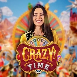 Play the Crazy Time slot by Evolution on Spinstein Casino