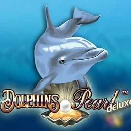 Dolphins Pearl Deluxe casino game by Novomatic – featured logo at Spinstein Casino