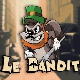 Slots logo of Le Bandit from Hacksaw Gaming at Spinstein Casino