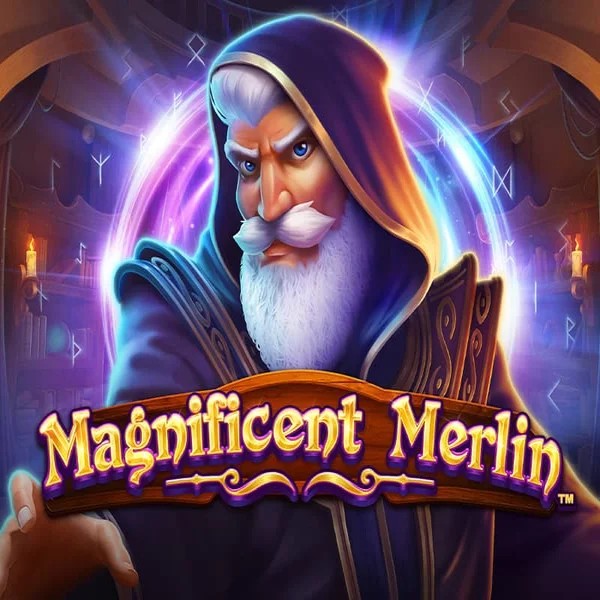 Magnificent Merlin by Greentube, showcased at spinsteincasino.ch – game logo