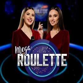 Mega Roulette casino game by Pragmatic Play – featured logo at Spinstein Casino