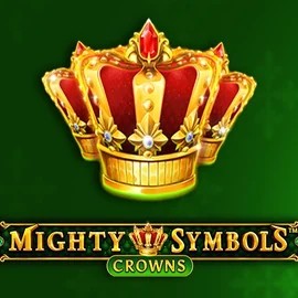 Mighty Symbols Crowns logo – Slots by Wazdan at Spinstein Casino