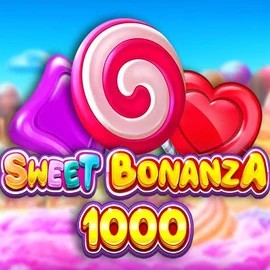 Sweet Bonanza 1000 logo – Slots by Pragmatic Play at Spinstein Casino