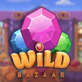 Wild Bazaar slot logo by NetEnt at Spinstein Casino